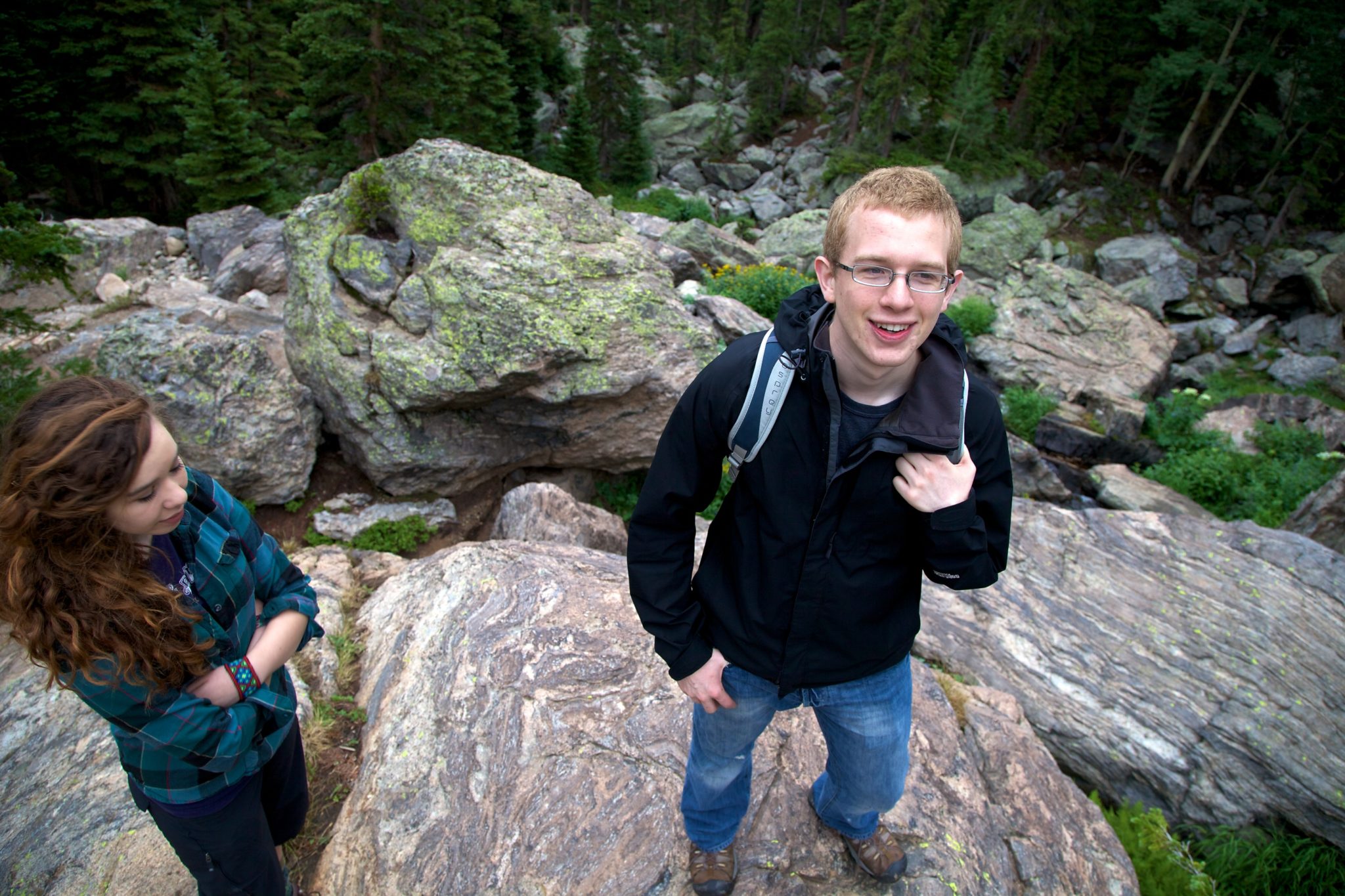 Hiking the Rocky Mountain national park with the family